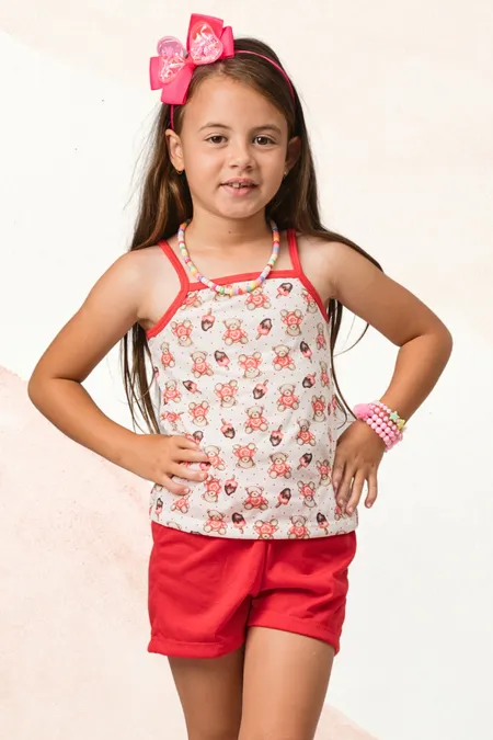 SHORT DOLL-66-LEONARA (02 A 12 ANOS) SHORT DOLL-66-LEONARA (02 A 12 ANOS)