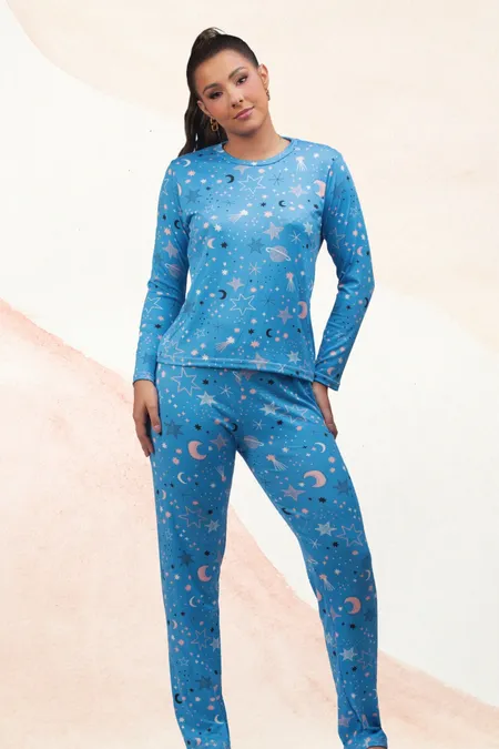 PIJAMA-2532 MALHA SUEDE -(P.M.G) PIJAMA-2532 MALHA SUEDE -(P.M.G)