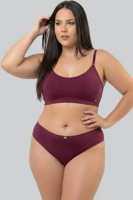 CALCINHA RAMONA - 7630 - ALDODÃO (GG, XGG)