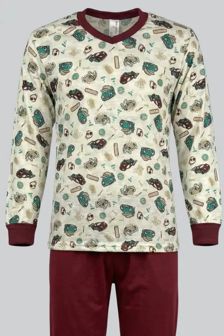 PIJAMA-602-MY BROTHER (12-14 ANOS) MALHA PV