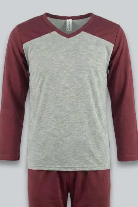 PIJAMA-9647-BIG MEN (GG, XGG) MALHA PV