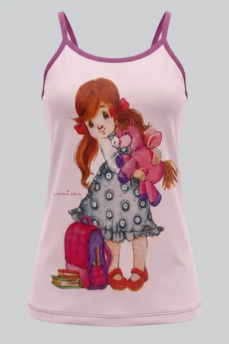 CAMISOLA GRACIOSA- 81 (02 A 12 ANOS)