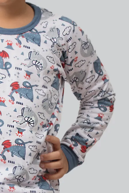 PIJAMA-677-SPEELER (02-04 ANOS) MOLETINHO