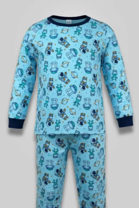 PIJAMA-678-SPEELER (06-08-10- ANOS) MOLETINHO