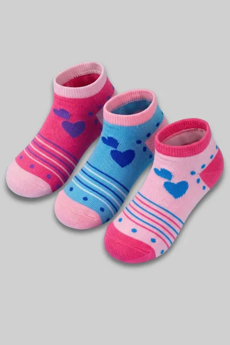 MEIA-2416-INFANTIL FEMININA (2/4, 4/6, 6/8)