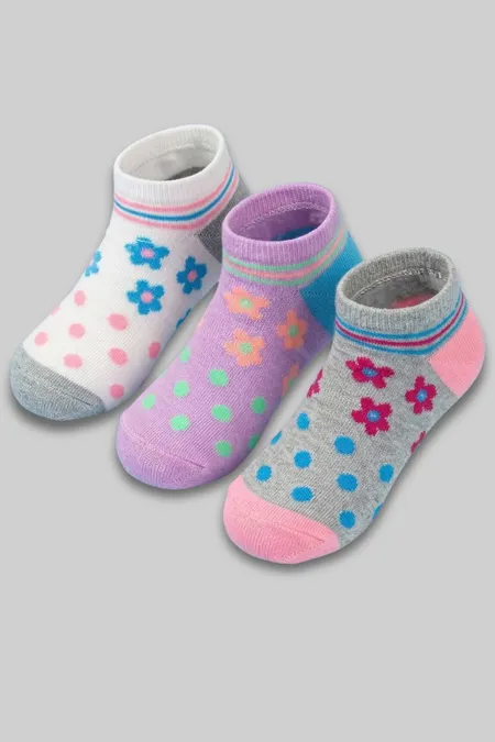 MEIA-2416-INFANTIL FEMININA (2/4, 4/6, 6/8)