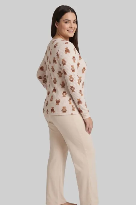 PIJAMA-9094-TERNURA MOLETINHO (GG, XGG)