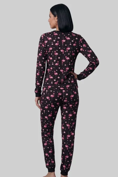 PIJAMA-980-SUEDE ESTAMPADO (P,M,G)