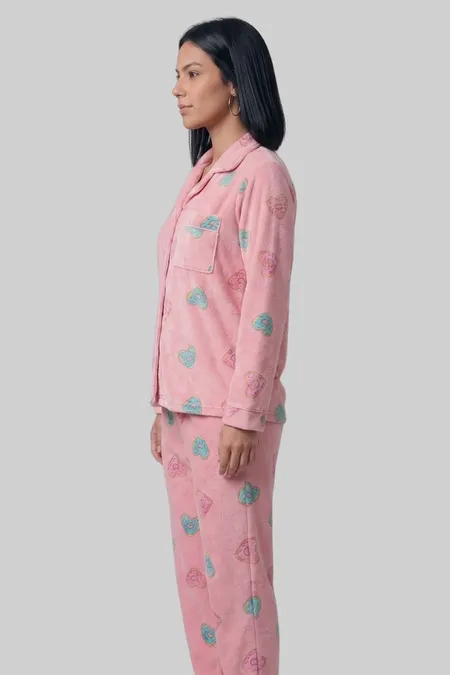 PIJAMA AMERICANO-2527-PLUSH (P,M,G,GG)