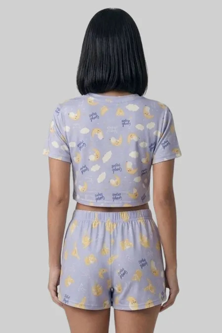 SHORT DOLL-2165-CROPED SUEDE (M, G)