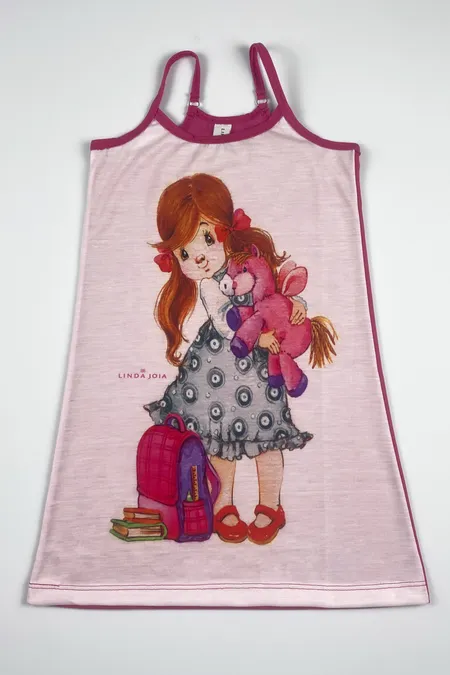 CAMISOLA GRACIOSA- 81 (02 A 12 ANOS)